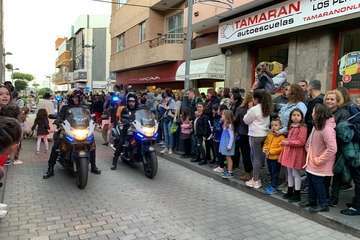 Cabalgata de los Reyes Magos en Telde (Foto TA y Antonio Alí))